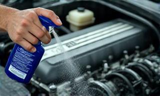 Engine bay cleaning with safe eco-friendly products